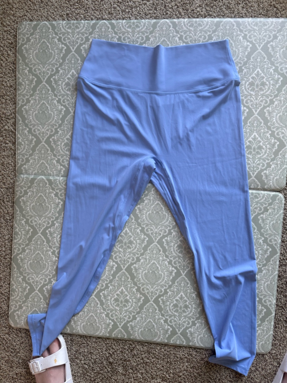 Women’s Seamless High-Waist Leggings - Light Periwinkle